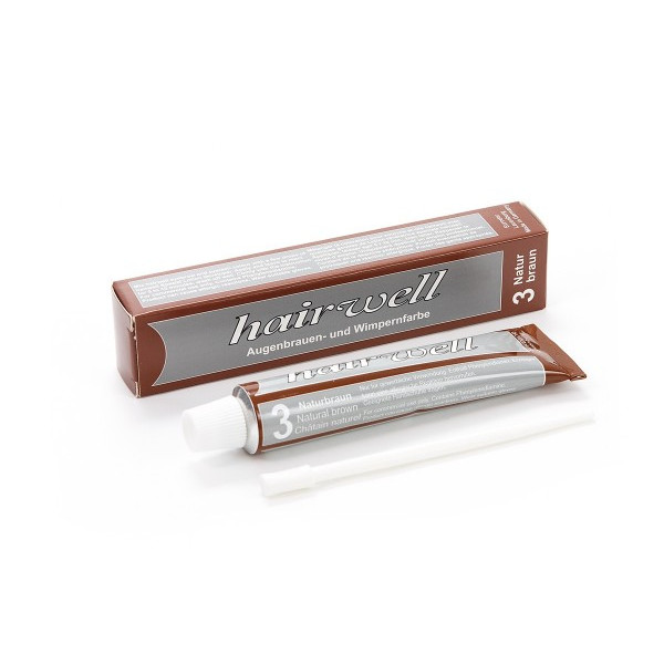 HAIRWELL EYELASH TINT BROWN 20 ml