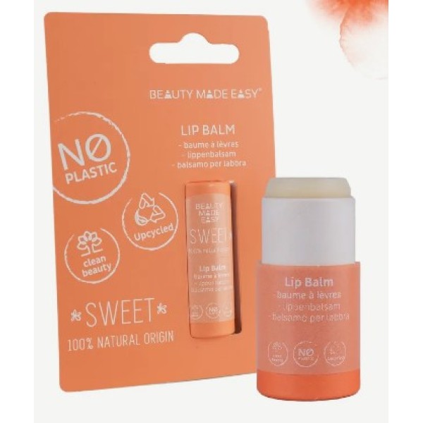 Beauty Made Easy Paper Tube Lip Balm Sweet