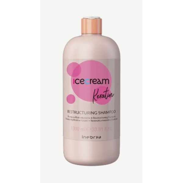 Inebrya Ice Cream Keratin Restructuring Shampoo 1000 ml